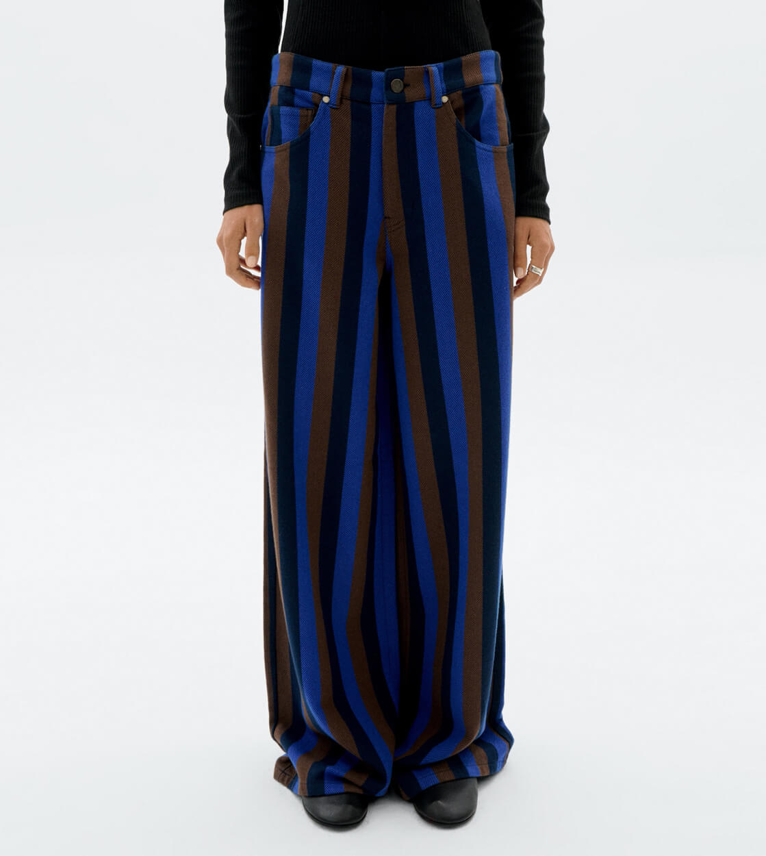 Thinking Mu W Pants Hedda blue totenham blanket