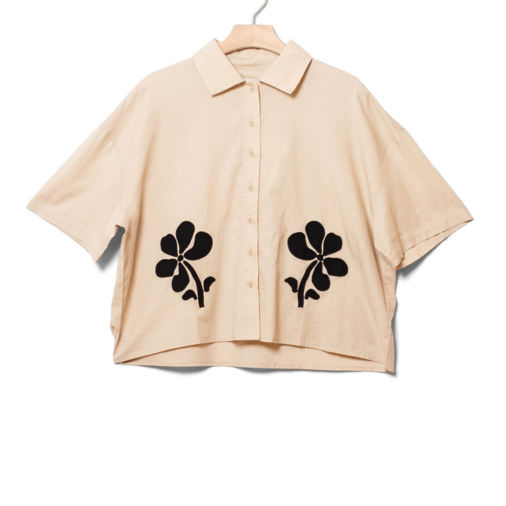 Thinking Mu W Shirt Anna beige marygold