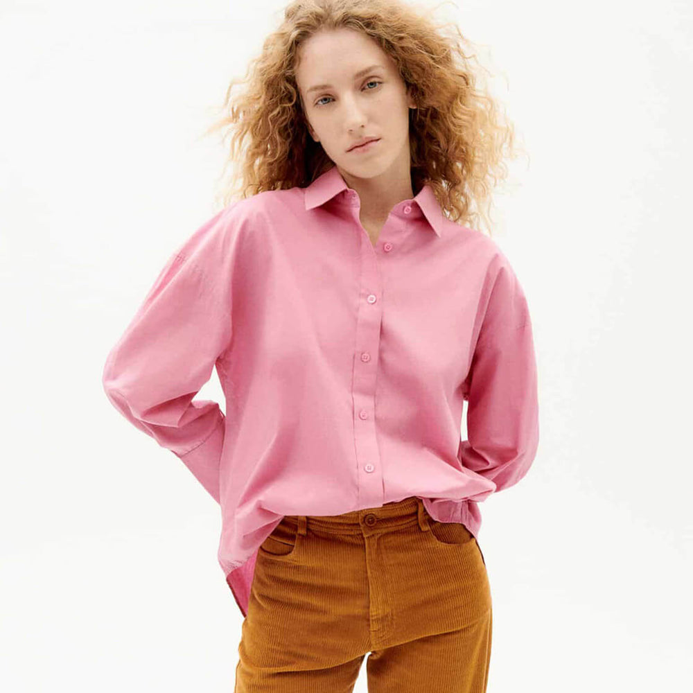 Thinking Mu W Shirt Carangi pink