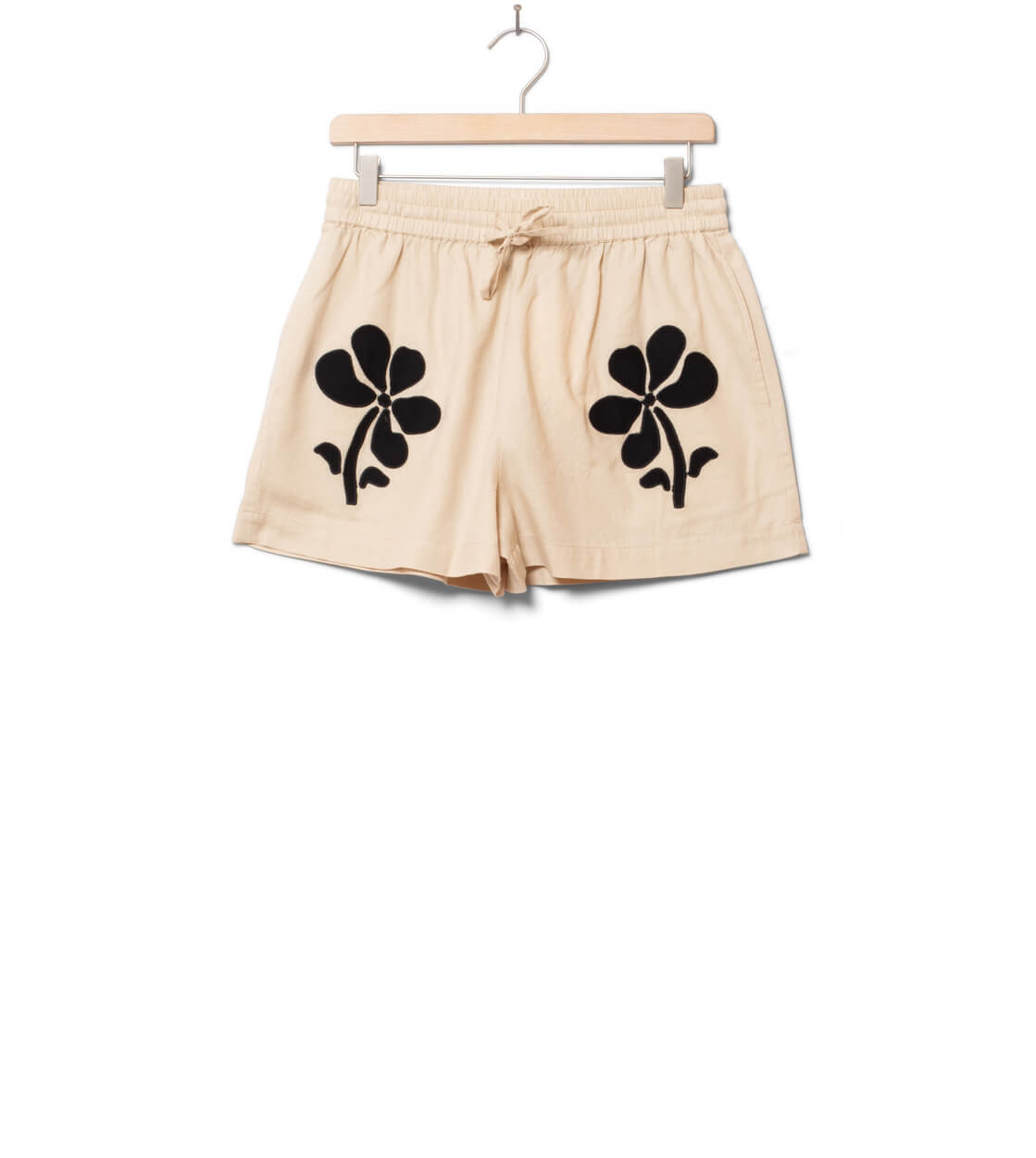Thinking Mu W Shorts Geranio beige marygold