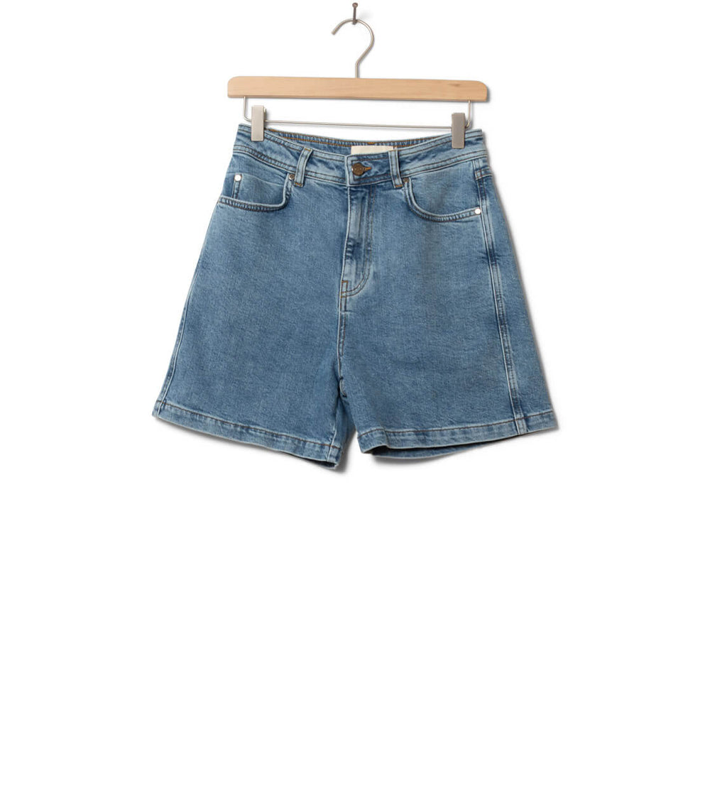 Thinking Mu W Shorts Luisa Denim blue light clean