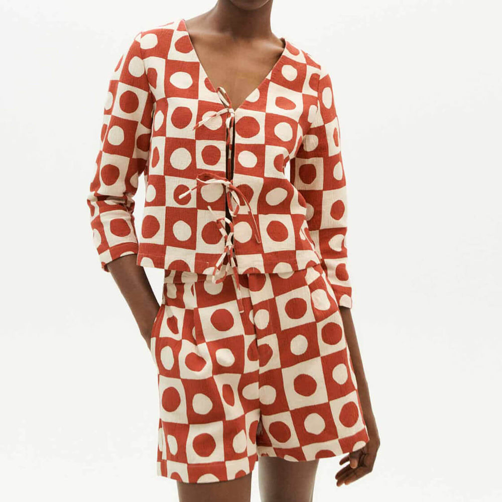 
                      
                        Thinking Mu W Shorts Narciso red big spots
                      
                    