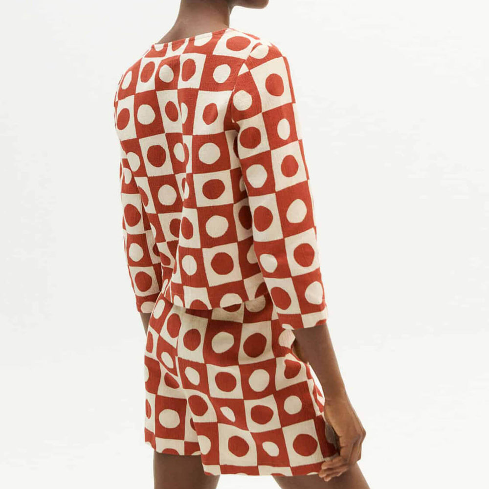 
                      
                        Thinking Mu W Shorts Narciso red big spots
                      
                    