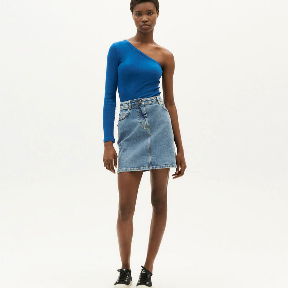 
                      
                        Thinking Mu W Skirt Marsha Denim blue light clean
                      
                    