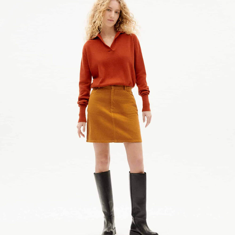 
                      
                        Thinking Mu W Skirt Marsha brown egypt corduroy
                      
                    
