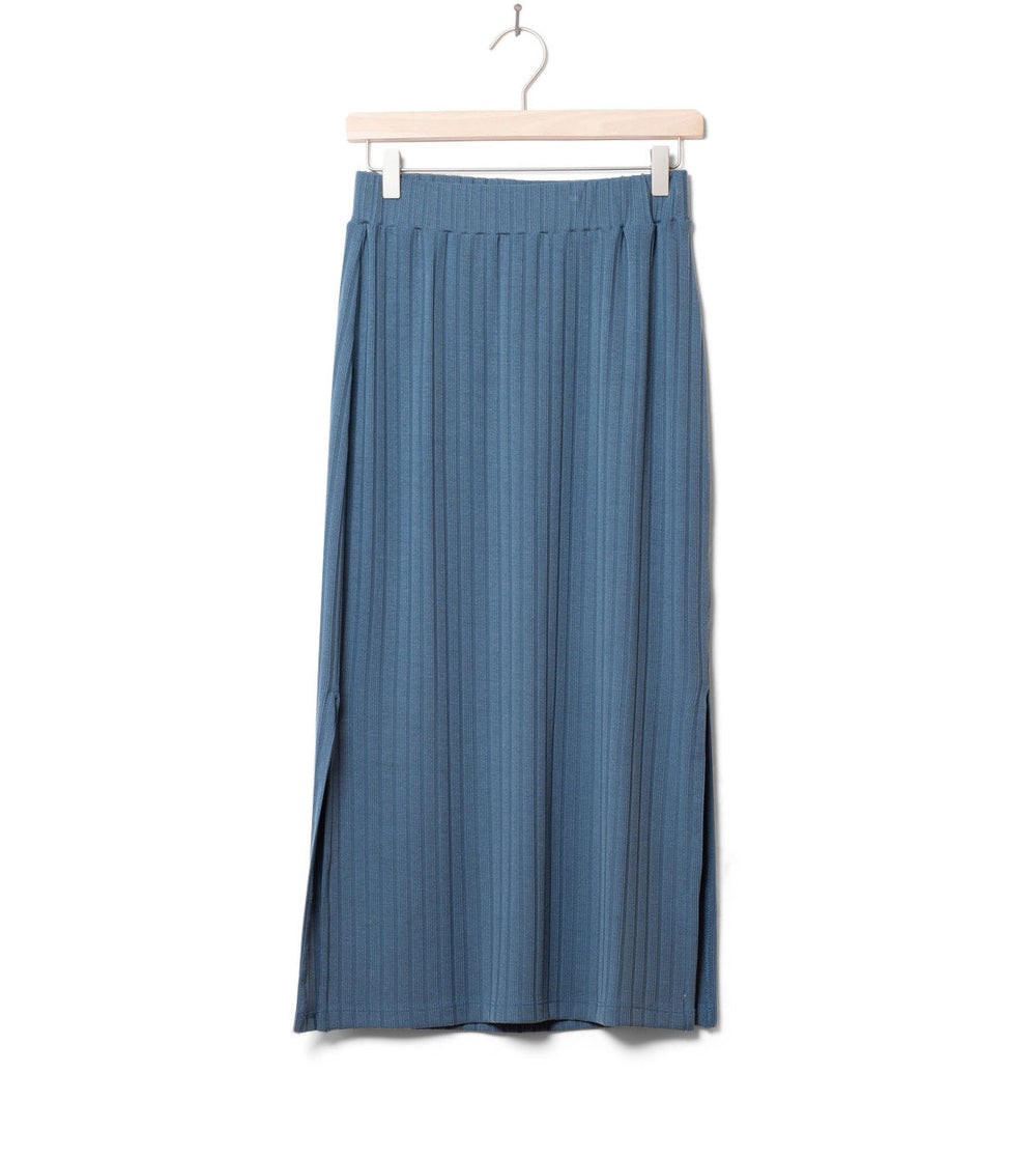 Thinking Mu W Skirt Olivia blue trash