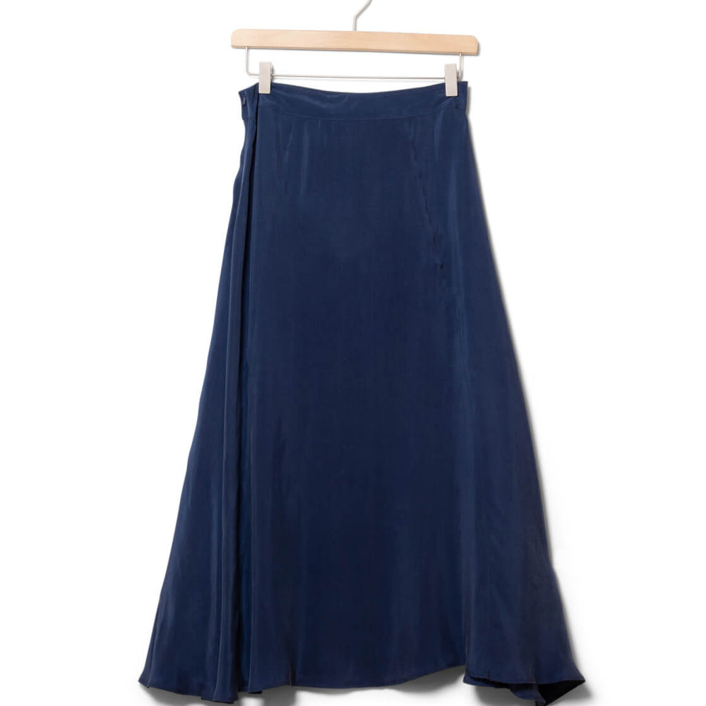 Thinking Mu W Skirt Tora blue cobalt