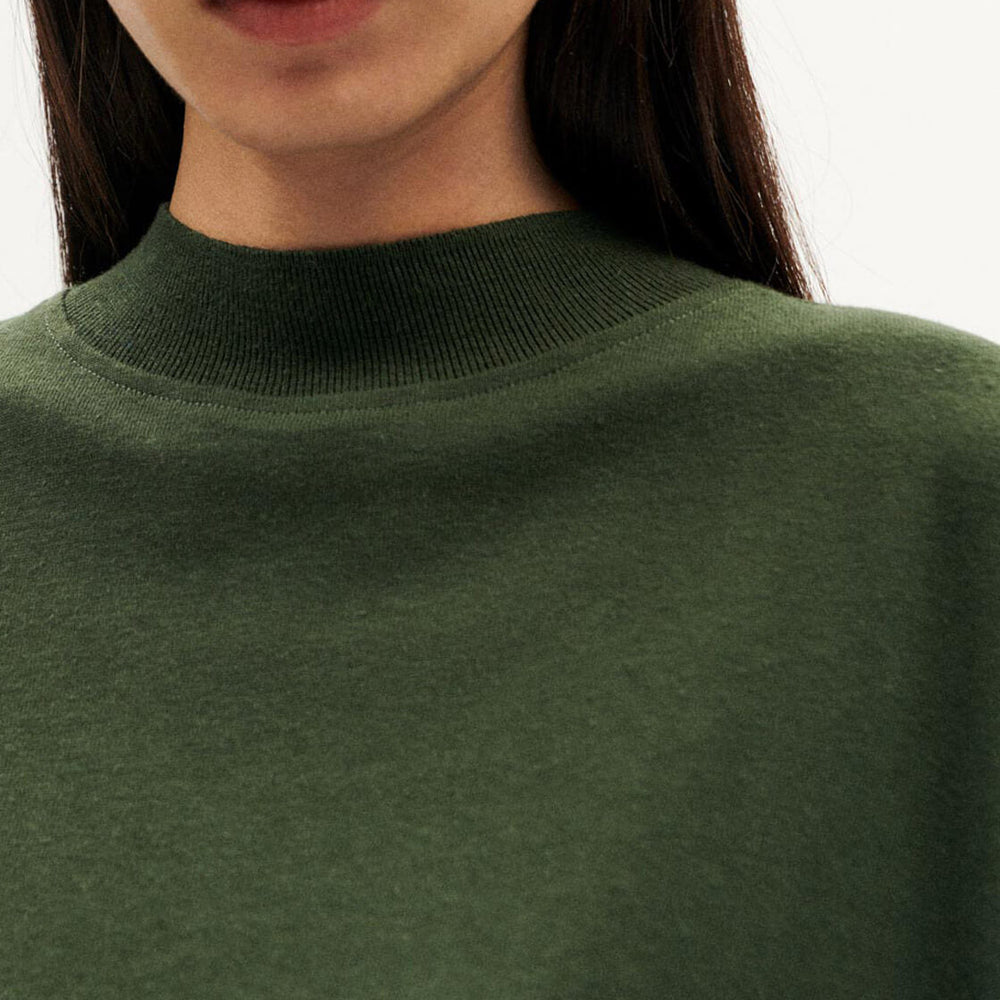 
                      
                        Thinking Mu W Sweater Freire green bottle
                      
                    