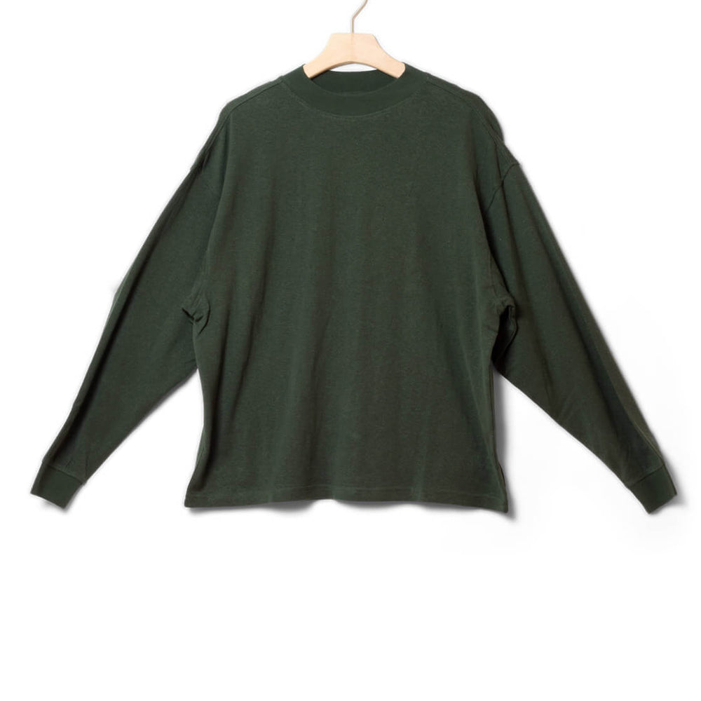 Thinking Mu W Sweater Freire green bottle