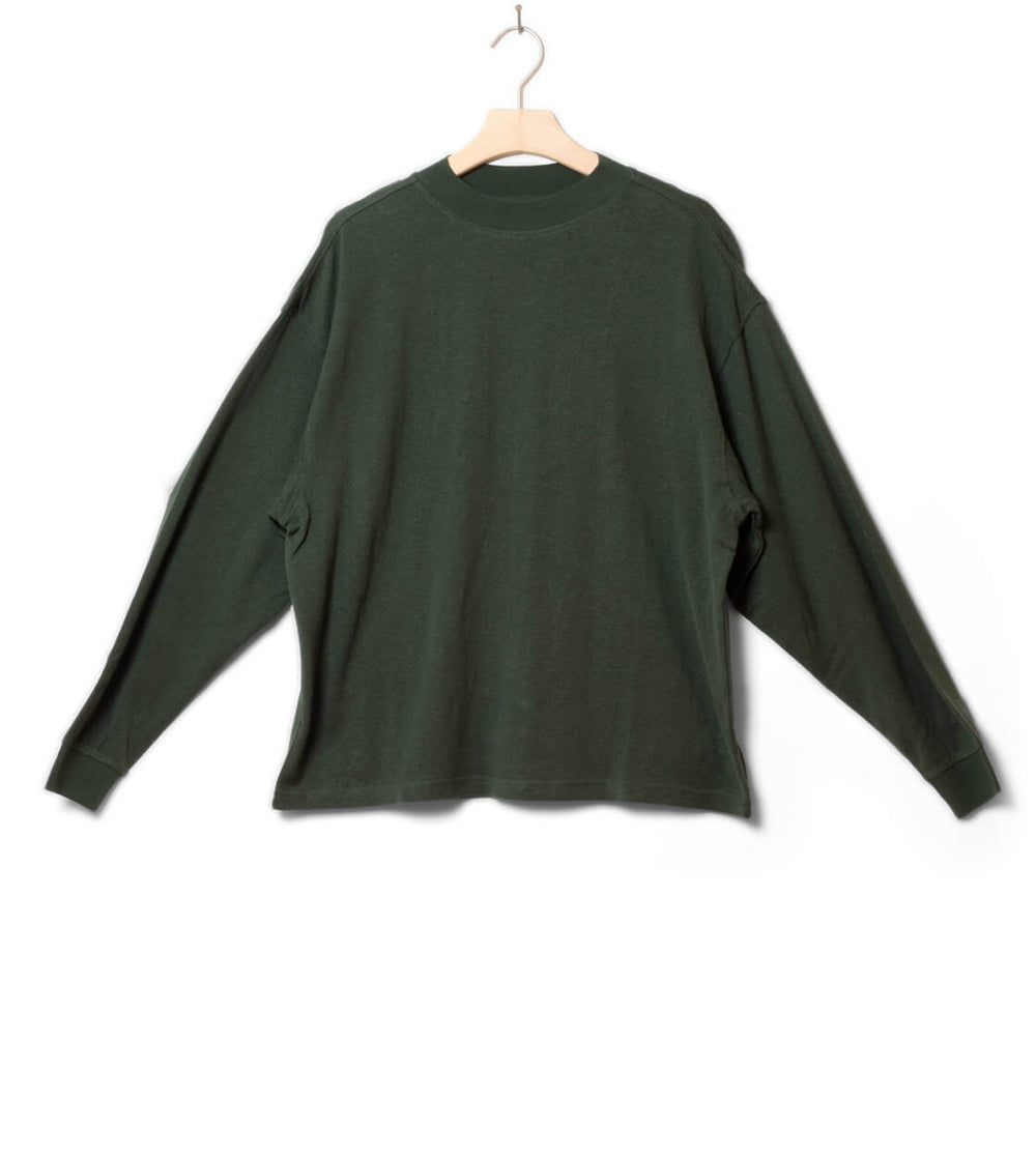 Thinking Mu W Sweater Freire green bottle