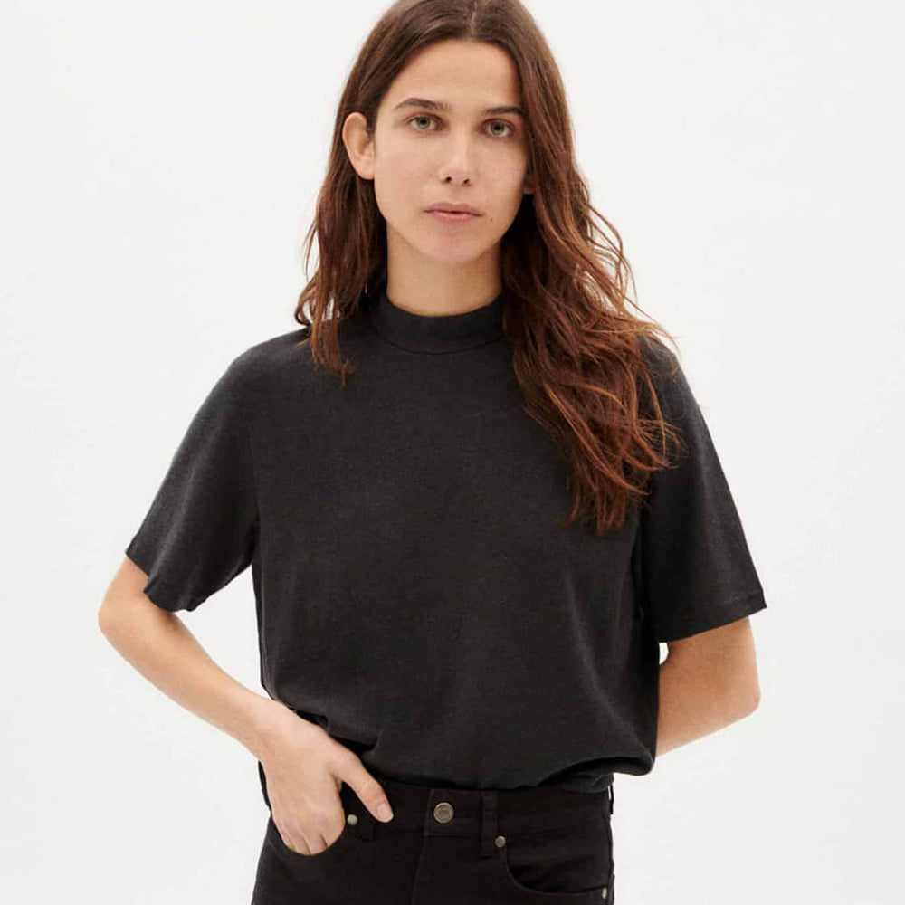 Thinking Mu W T-Shirt Aidin Hemp black