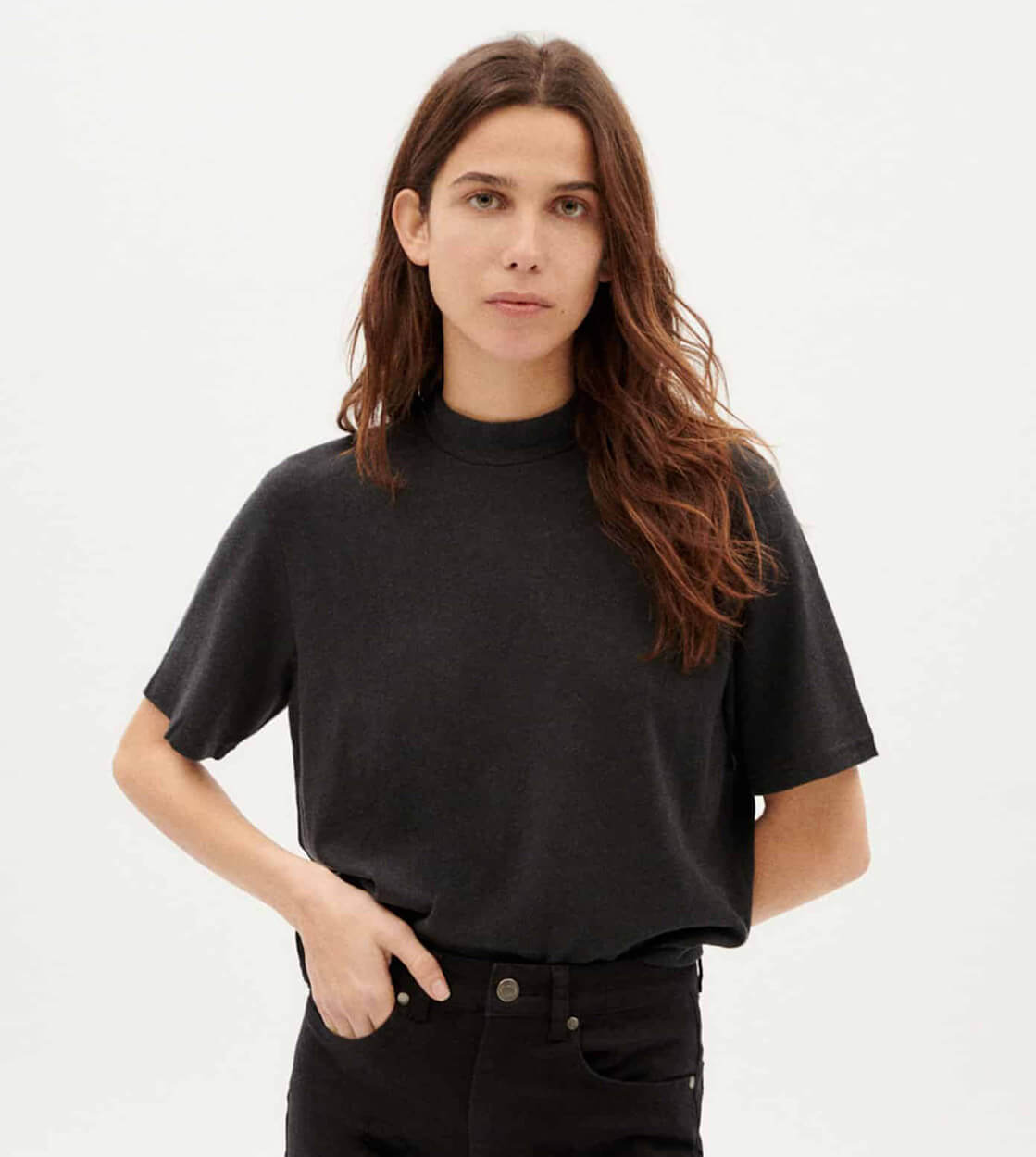 Thinking Mu W T-Shirt Aidin Hemp black