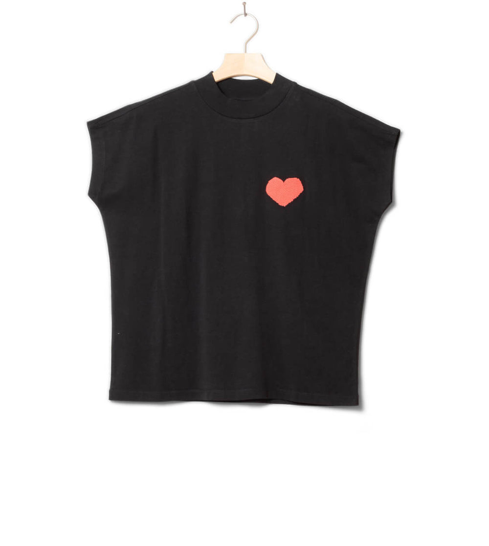 Thinking Mu W T-Shirt Volta Heart black