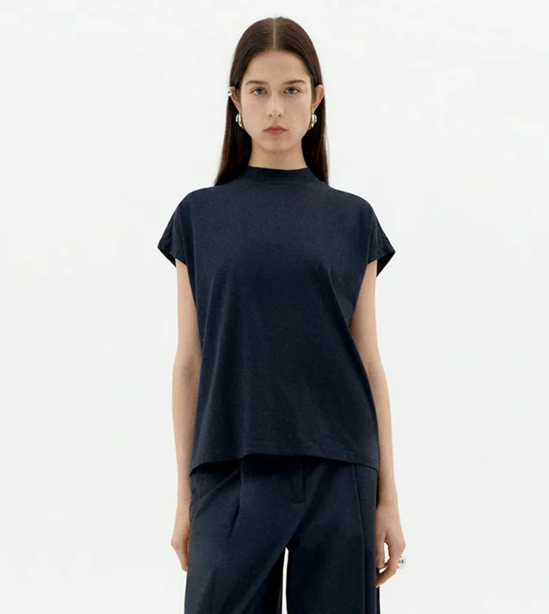 Thinking Mu W T-Shirt Volta blue navy