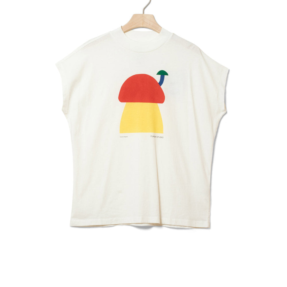 
                      
                        Thinking Mu W T-Shirt Volta white funghi
                      
                    