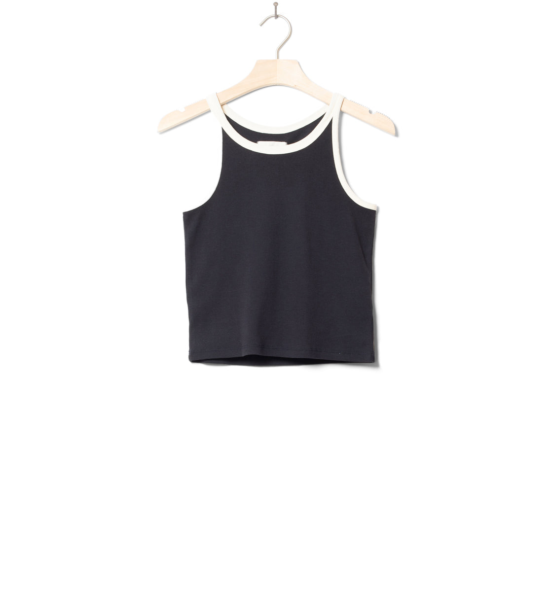 Thinking Mu W Top Harriet blue navy pannacotta contrast
