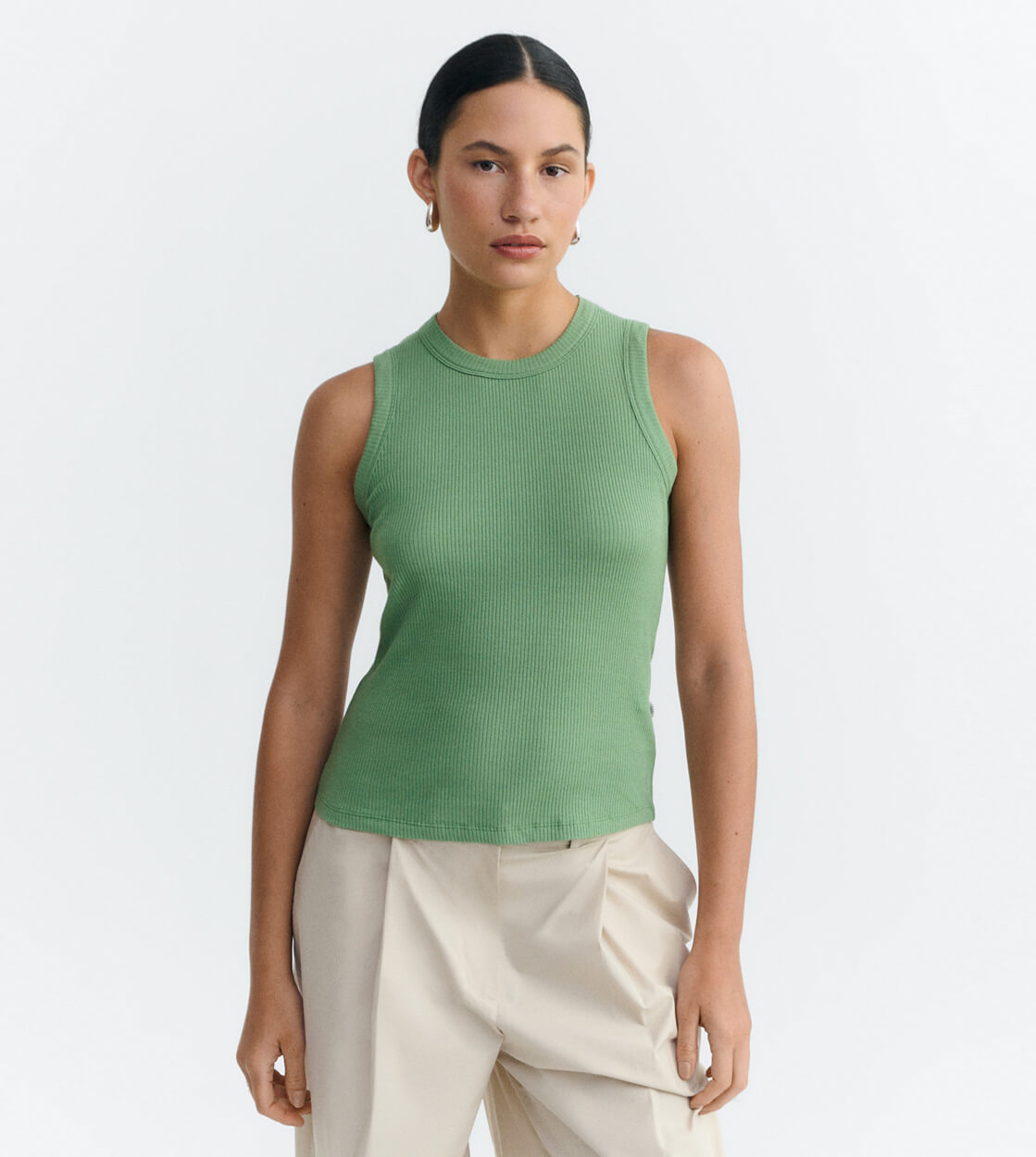 Thinking Mu W Top Juliette green ivy