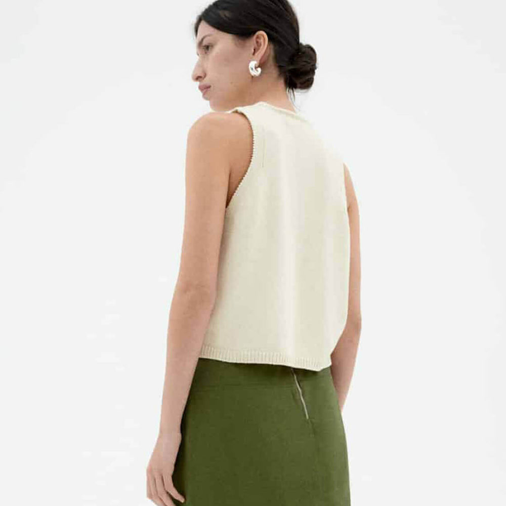 
                      
                        Thinking Mu W Vest Robbie beige marygold
                      
                    
