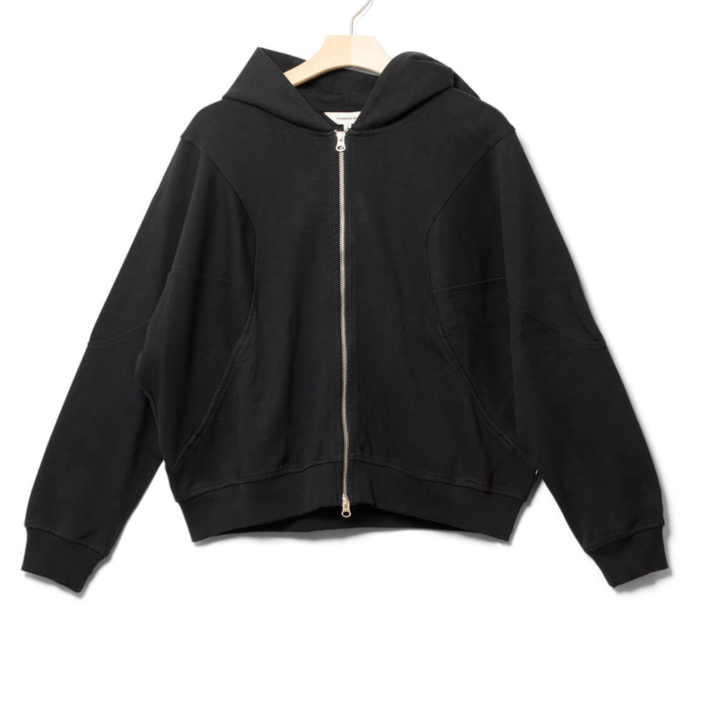 Thinking Mu W Zip Hoodie Yoon black