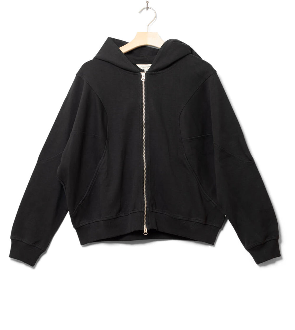Thinking Mu W Zip Hoodie Yoon black