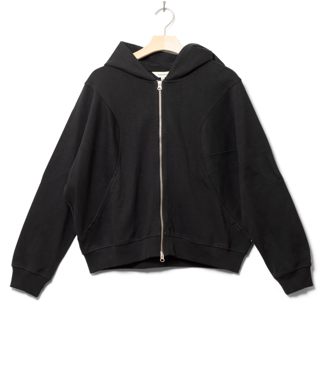 Thinking Mu W Zip Hoodie Yoon black
