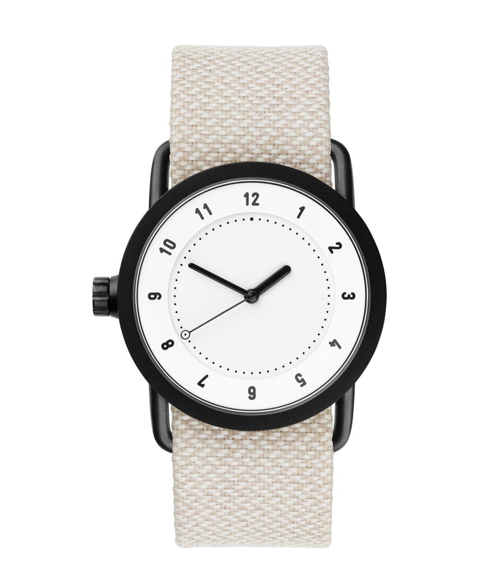 Tid Watch No.1 36 beige sand twain/white