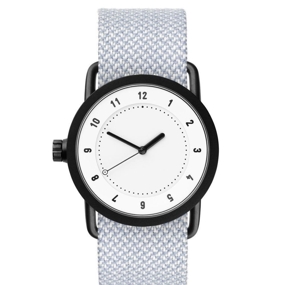 Tid Watch No.1 36 grey mineral twain/white