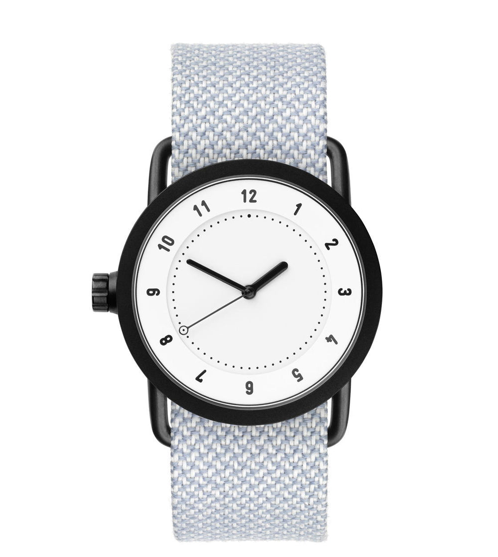 Tid Watch No.1 36 grey mineral twain/white