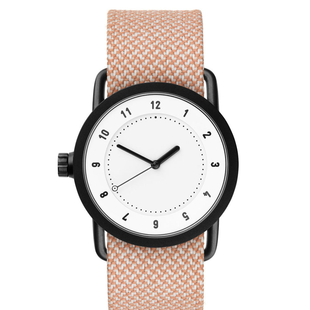 Tid Watch No.1 36 orange salmon twain/white