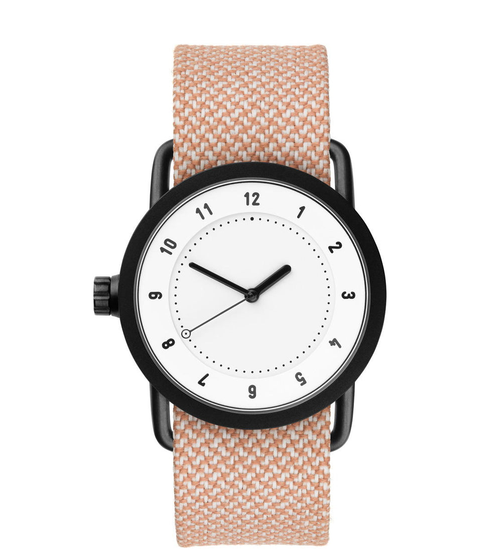 Tid Watch No.1 36 orange salmon twain/white