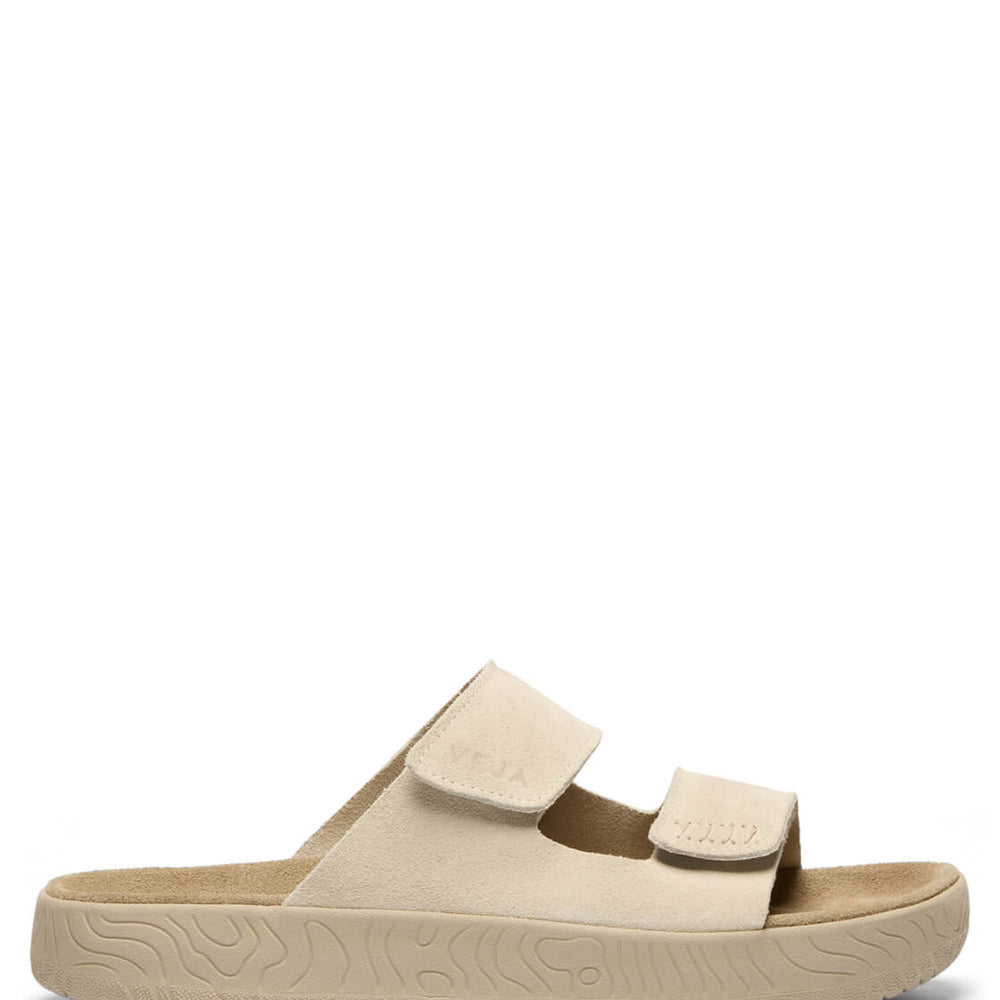 Veja Sandals Etna Suede Soft beige pierre almond