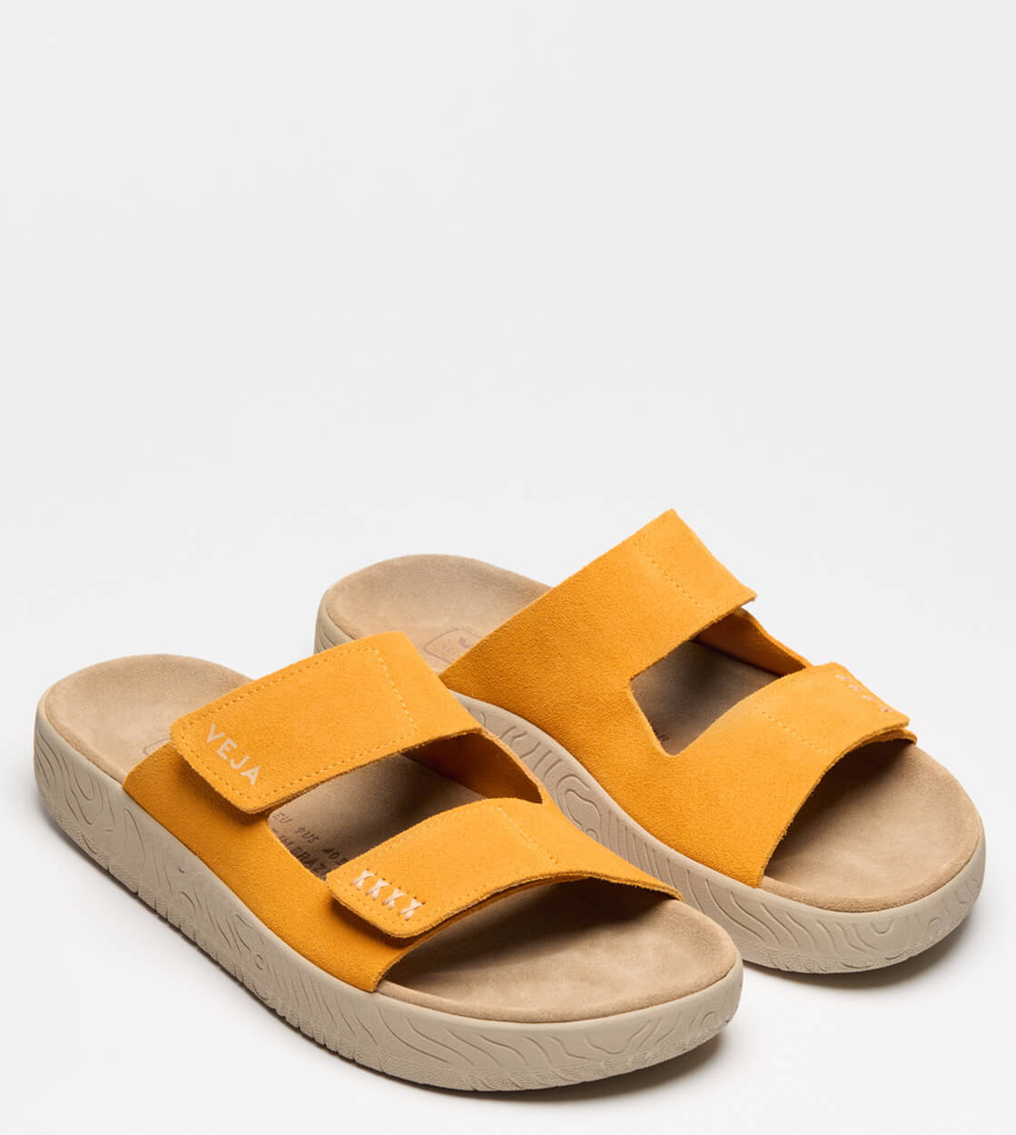 Veja Sandals Etna Suede Soft yellow safran almond