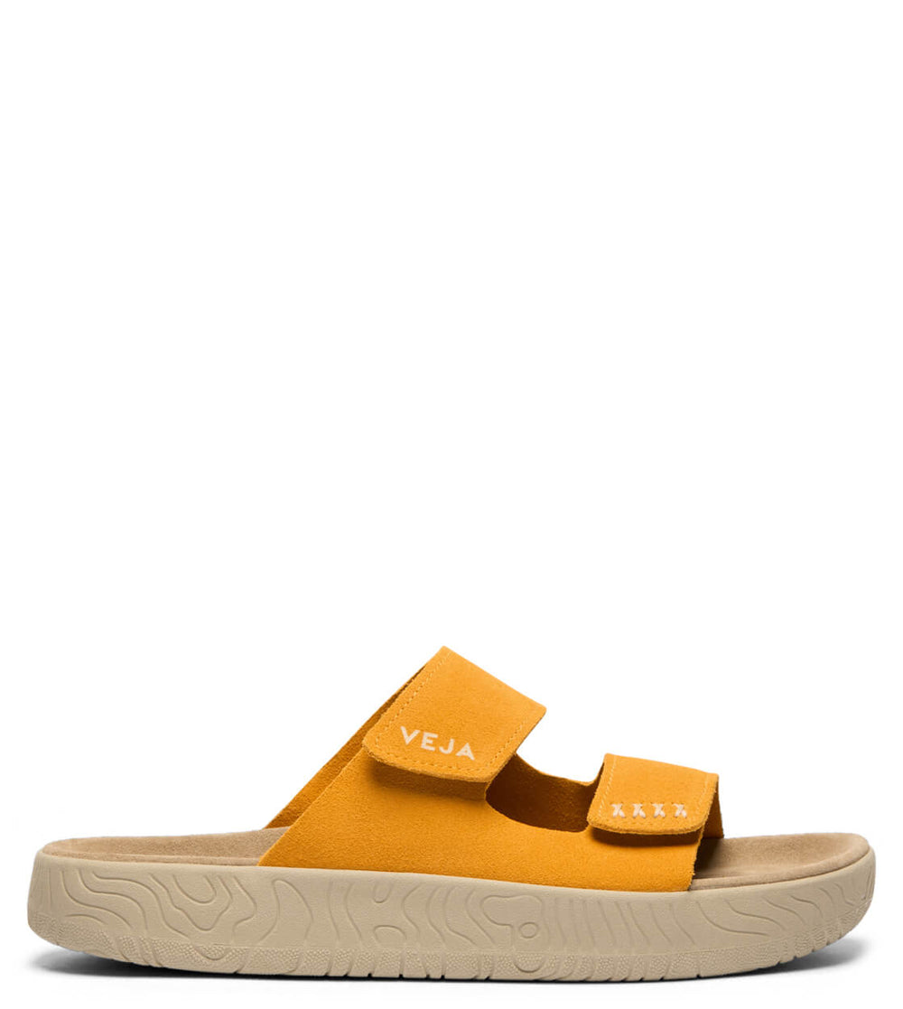 Veja Sandals Etna Suede Soft yellow safran almond