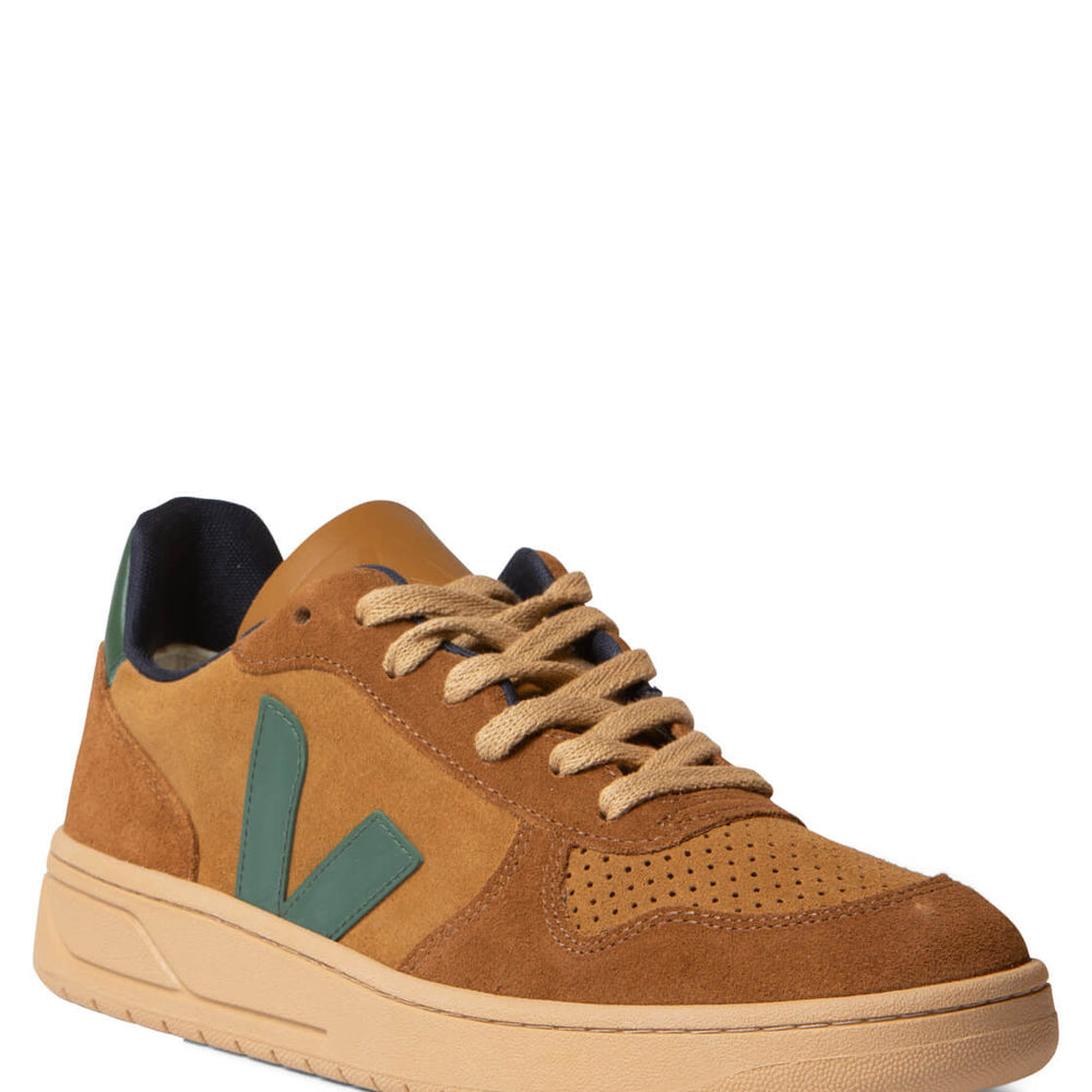 Veja Shoes V-10 Suede brown camel cyprus multico