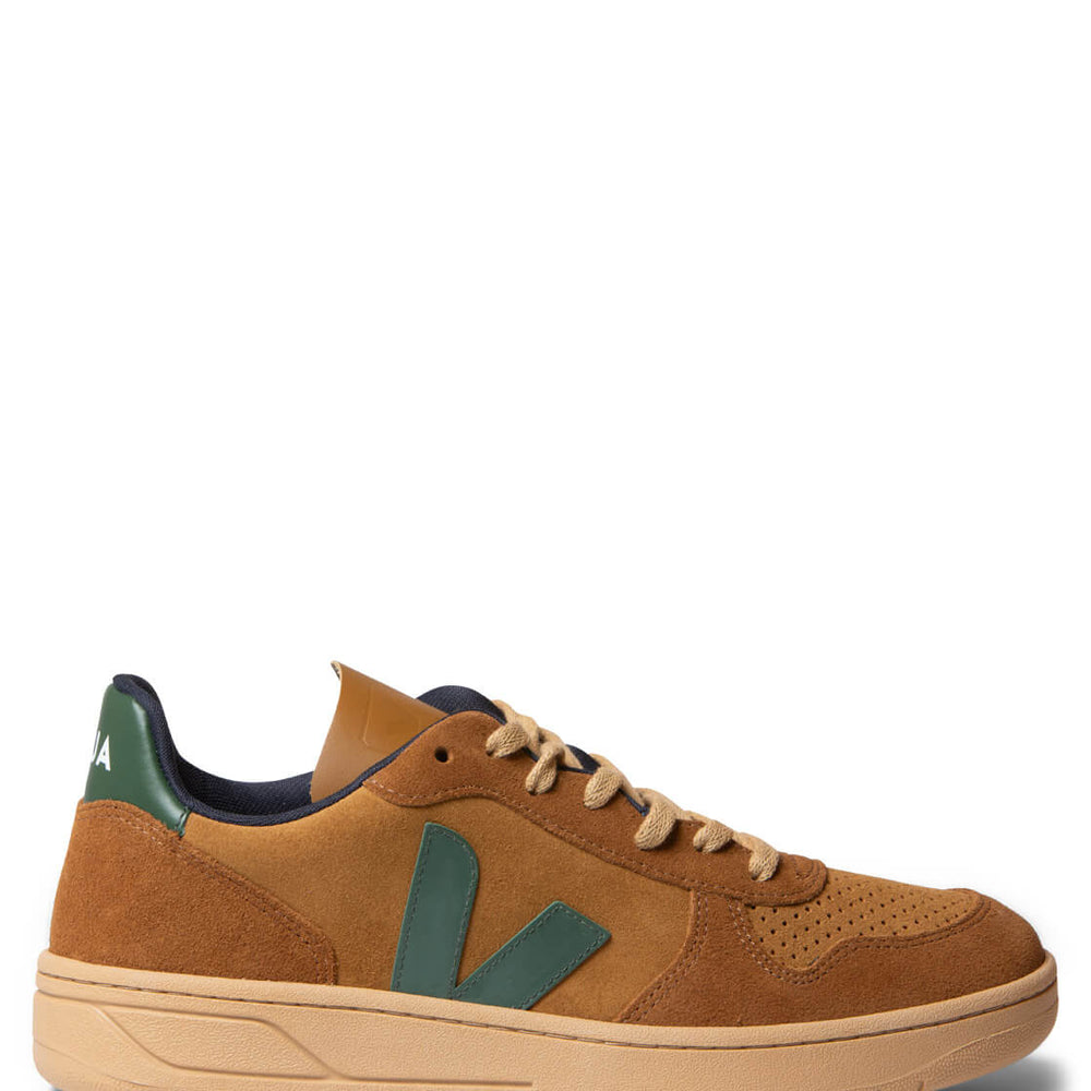 Veja Shoes V-10 Suede brown camel cyprus multico