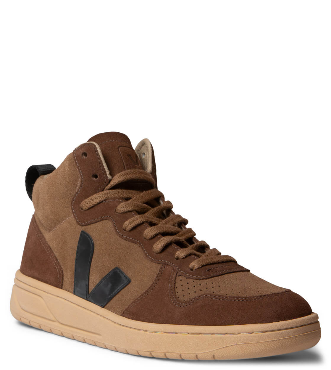 Veja Shoes V-15 Suede brown/black