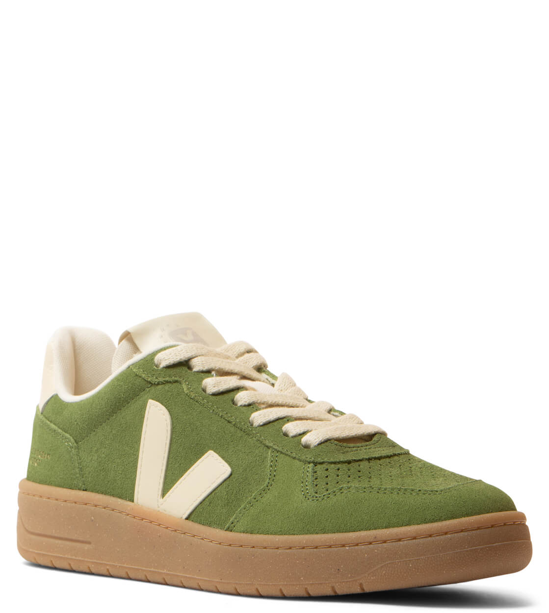 Veja Shoes V-82 Suede Leather green kiwi cashew