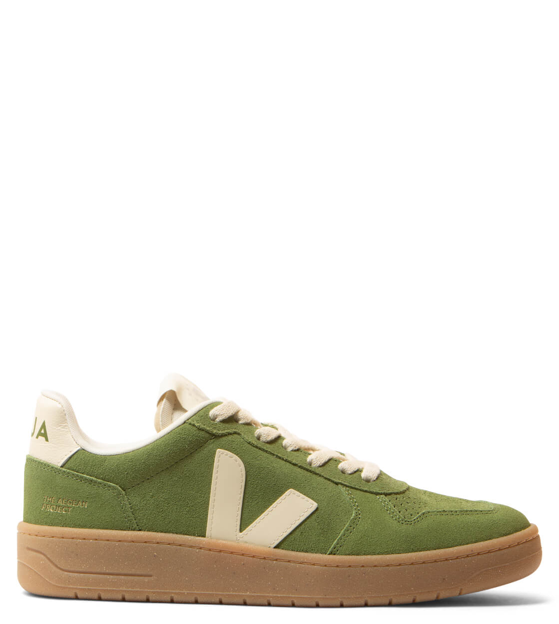 Veja Shoes V-82 Suede Leather green kiwi cashew