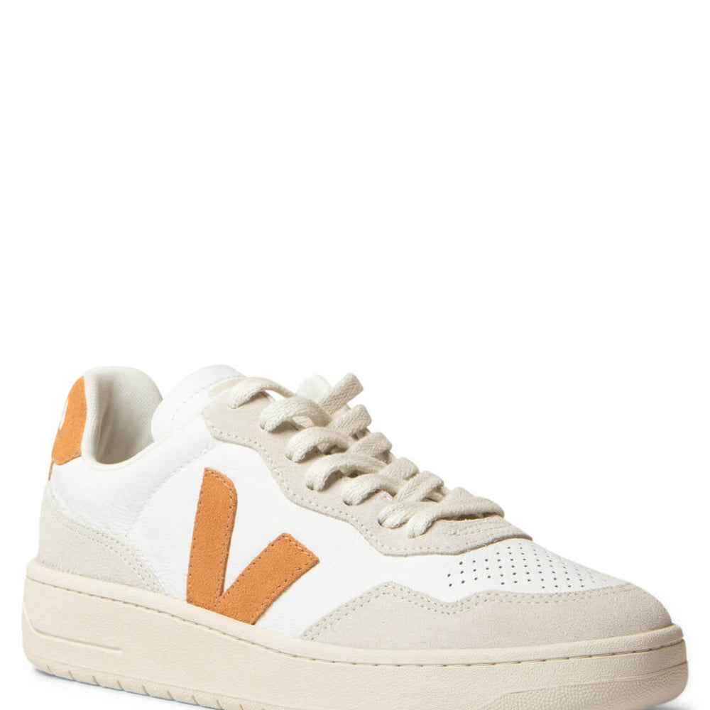 Veja Shoes V-90 Leather white extra umber