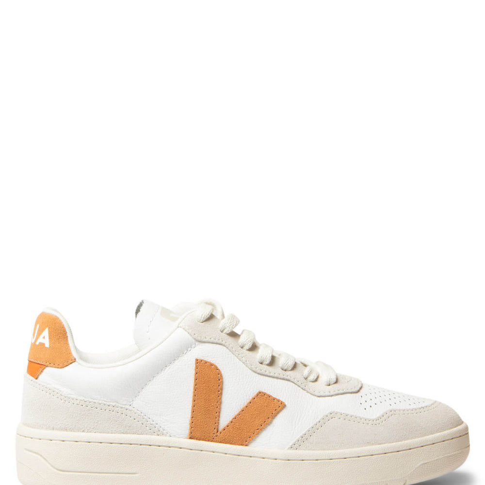 Veja Shoes V-90 Leather white extra umber