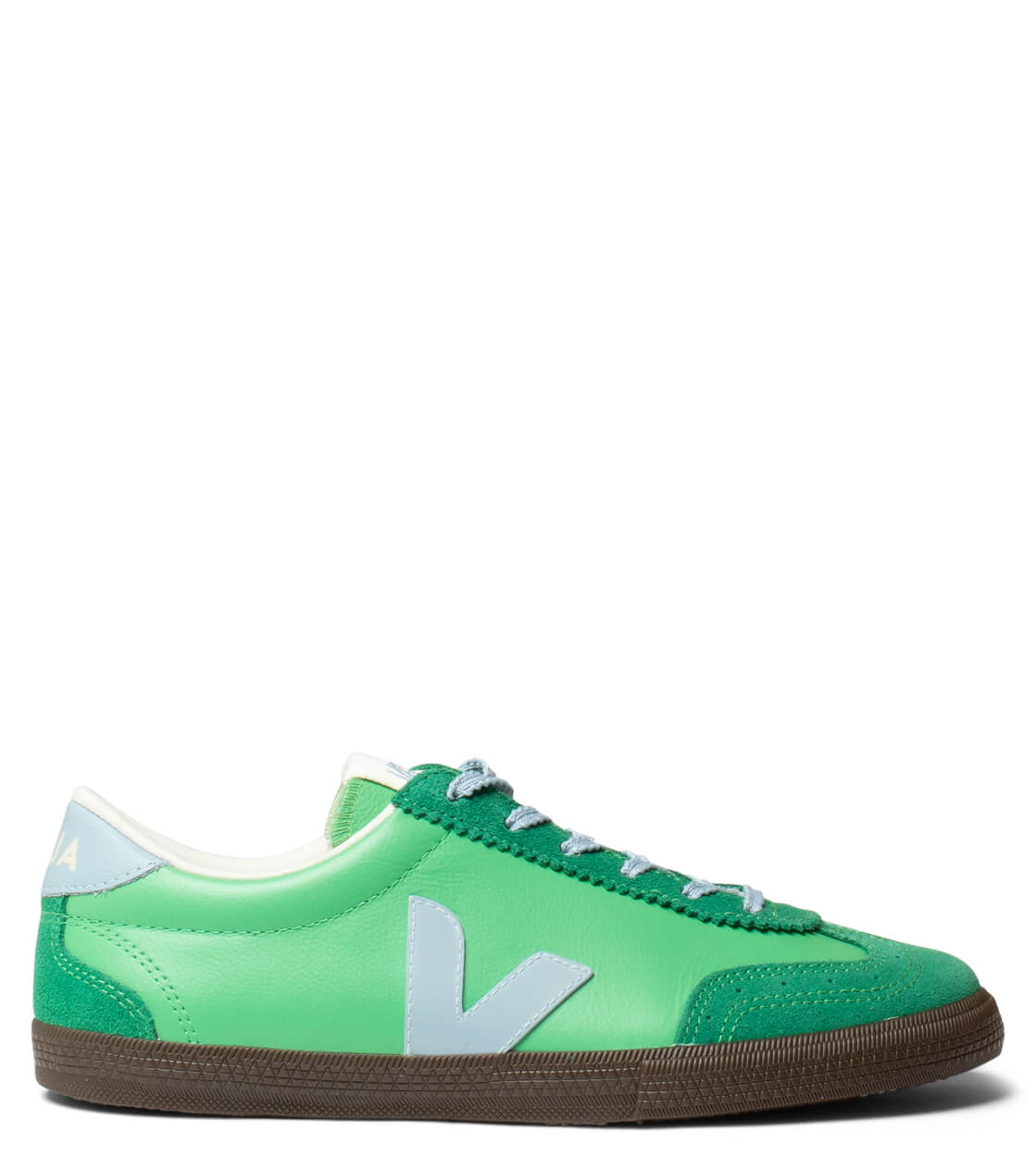 Veja Shoes Volley O.T. Leather green leaf steel eagle