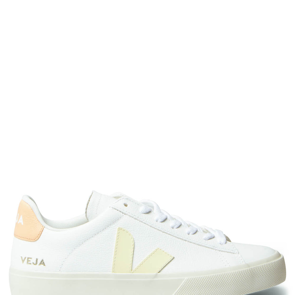 Veja W Shoes Campo Chromefree white extra sun peach