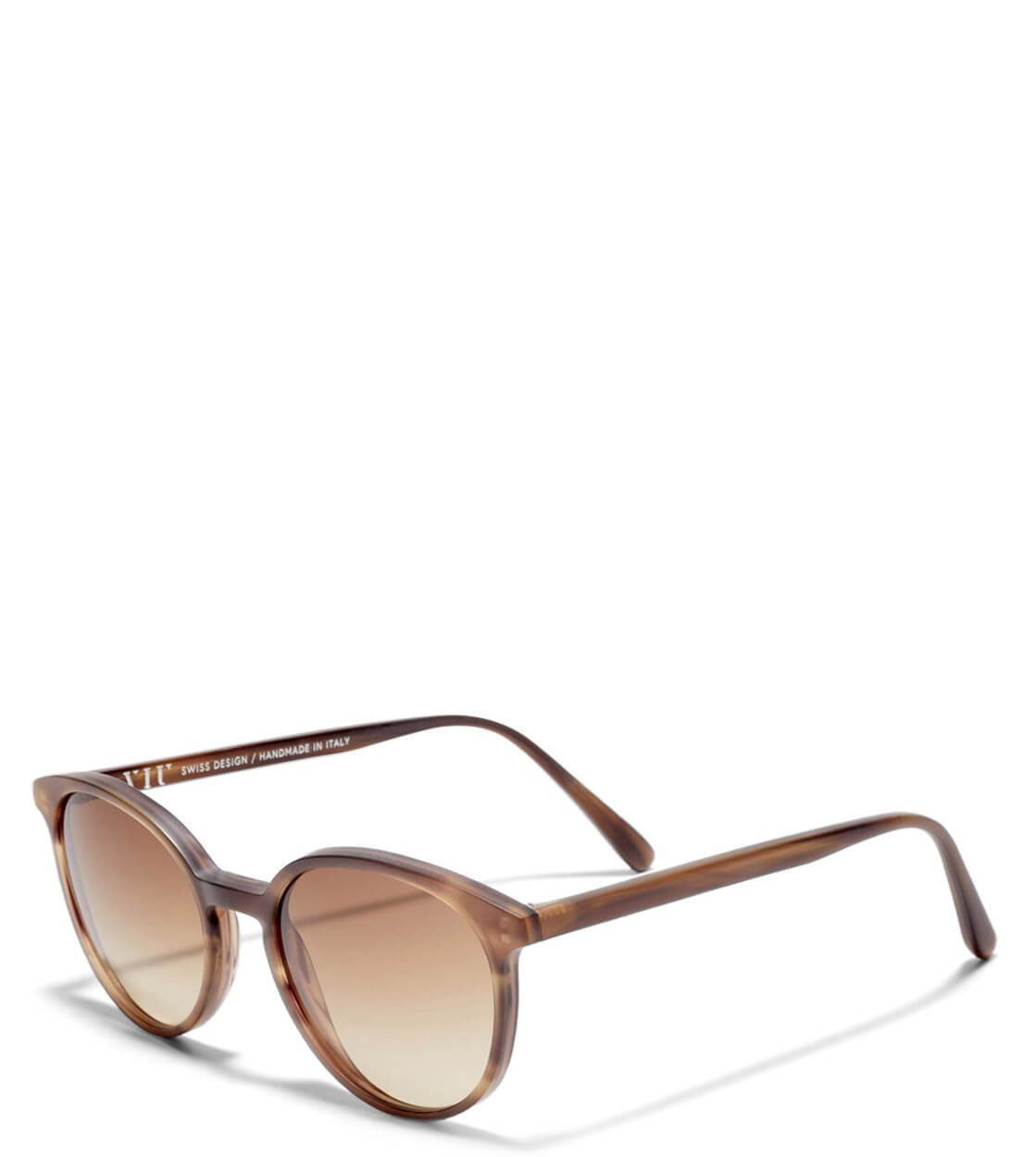 Viu Sunglasses Academic horn brown matt