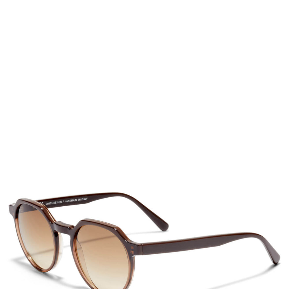 Viu Sunglasses Cultivated dark rum shiny