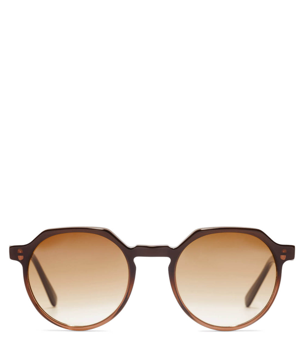 Viu Sunglasses Cultivated dark rum shiny