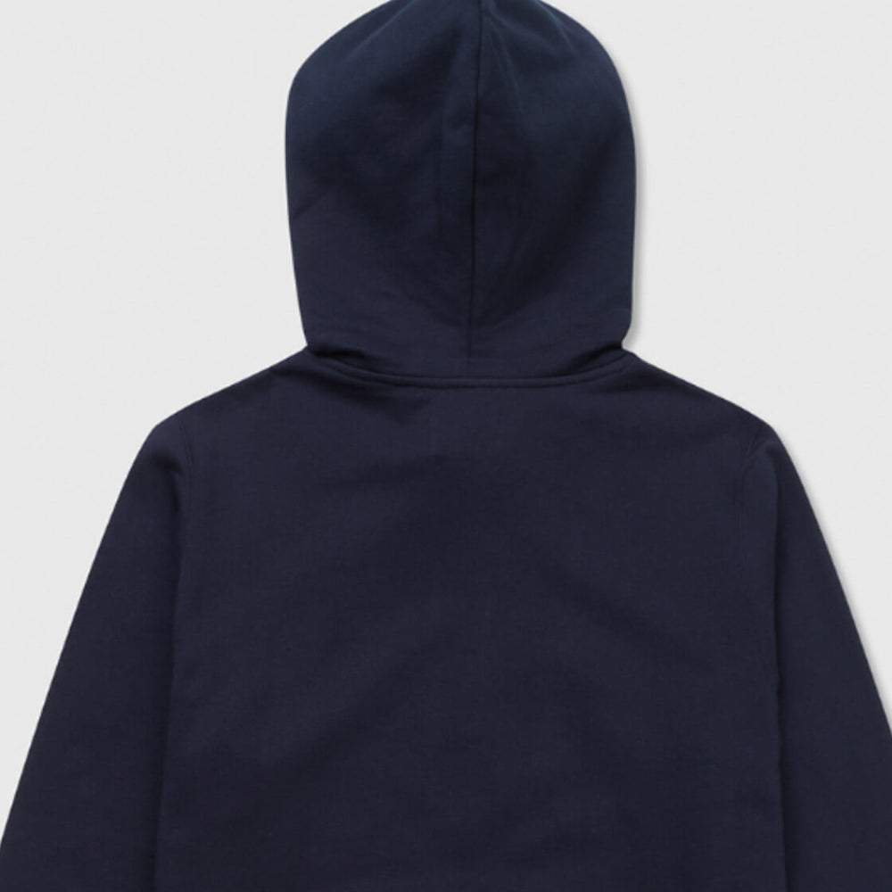 
                      
                        Wood Wood Hooded Ian Crest blue navy
                      
                    