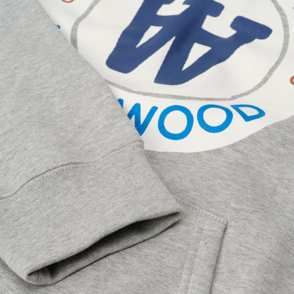 
                      
                        Wood Wood Hooded Ian Crest grey melange
                      
                    