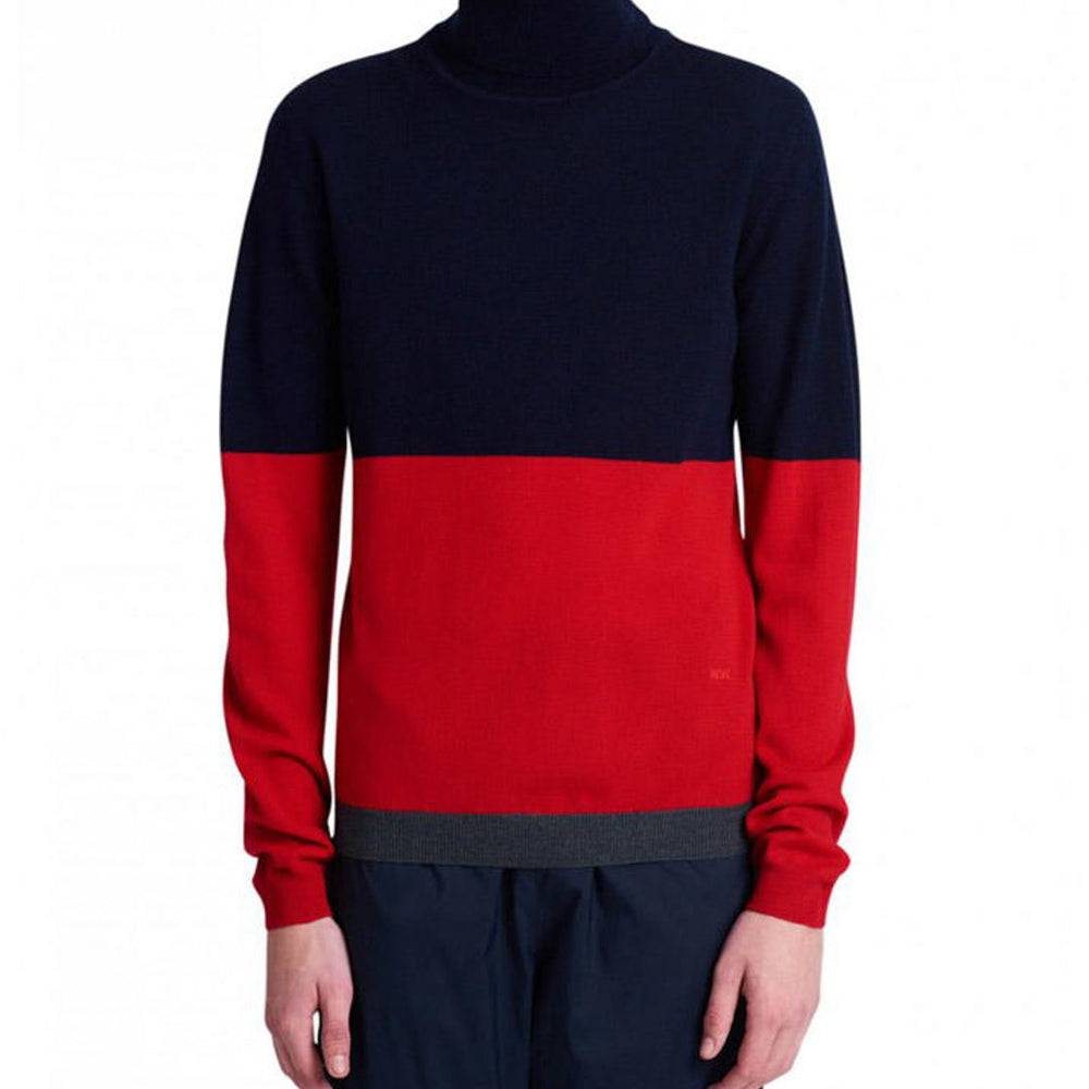 
                      
                        Wood Wood Roll Neck Jaques blue navy/red
                      
                    