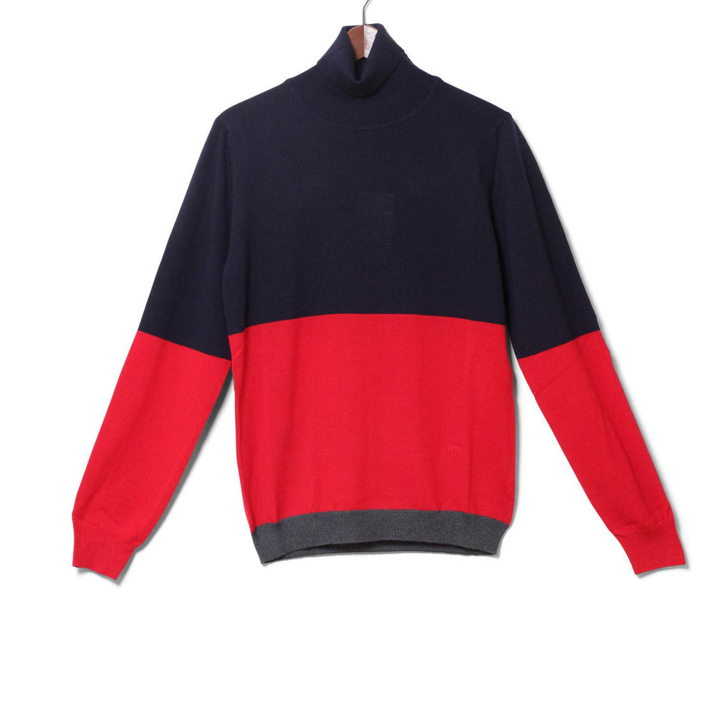 
                      
                        Wood Wood Roll Neck Jaques blue navy/red
                      
                    