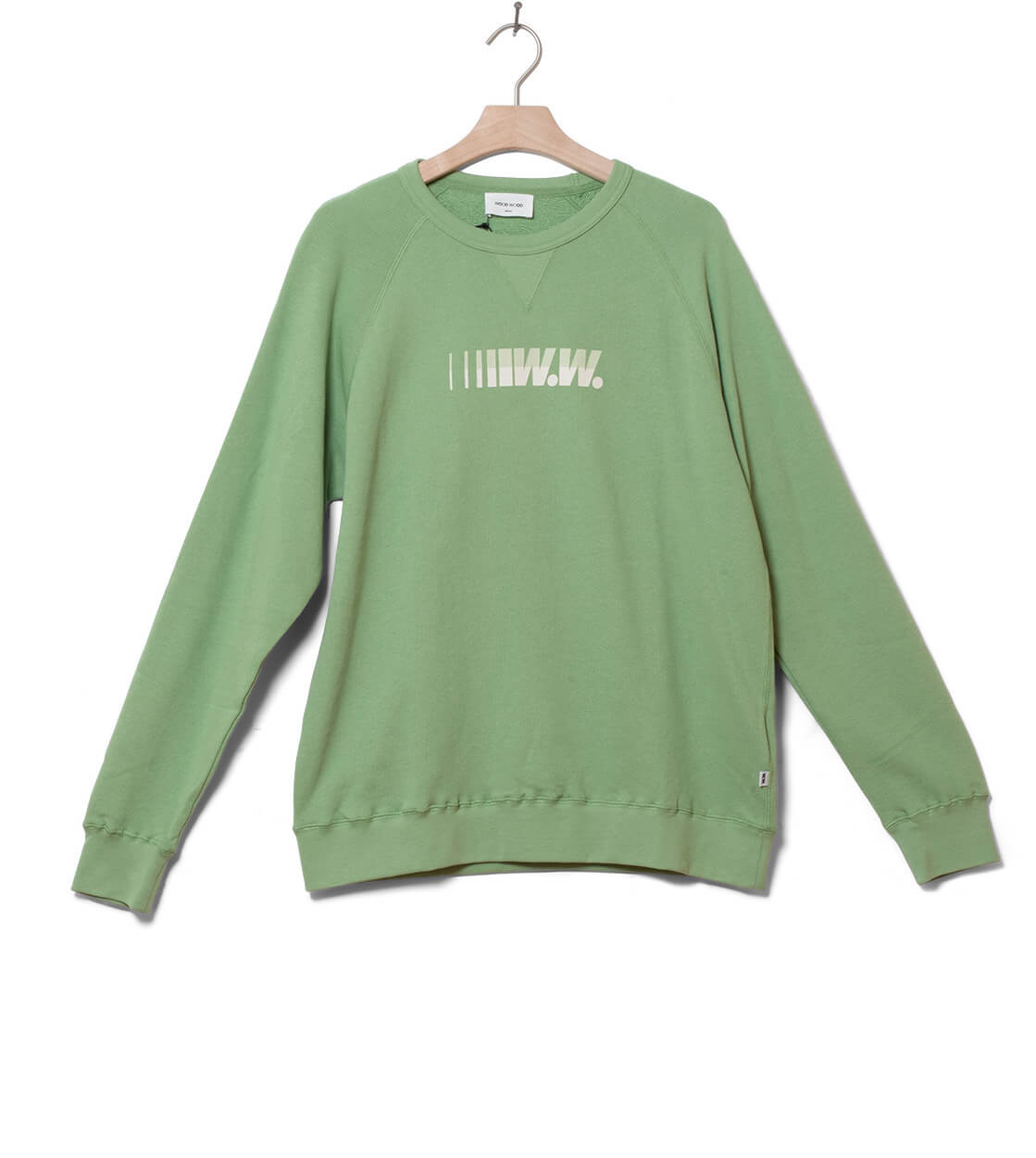 Wood Wood Sweater Hester green dusty